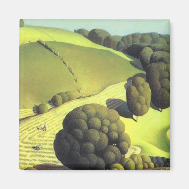 Young Corn - Grant Wood 1931 Magnet (Vorne)