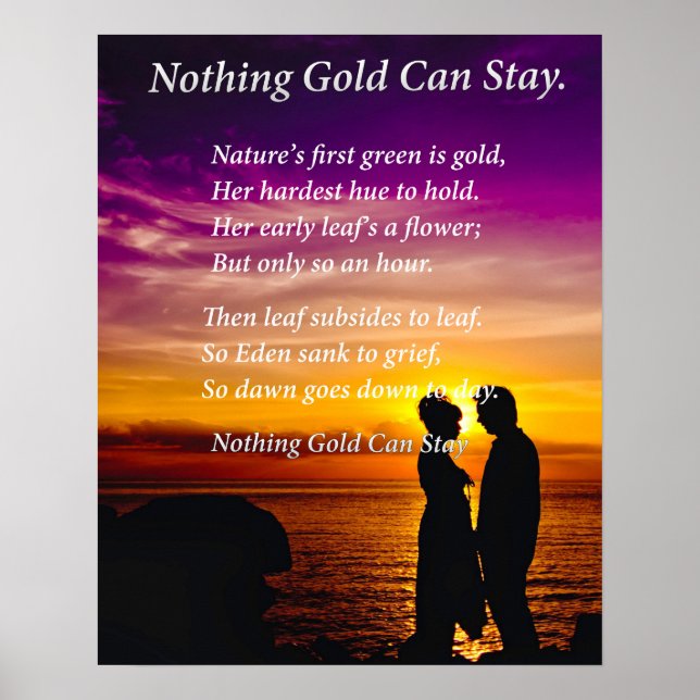 Young Couple Poster (Vorne)