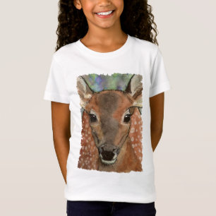 Young Deer Niedlich Fawn Wildlife Baby T-Shirt