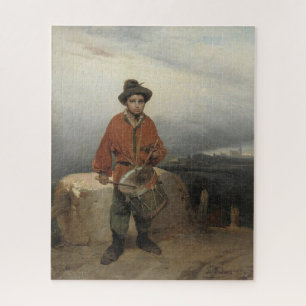 Young Drummer Boy (von Gerolamo Induno) Puzzle