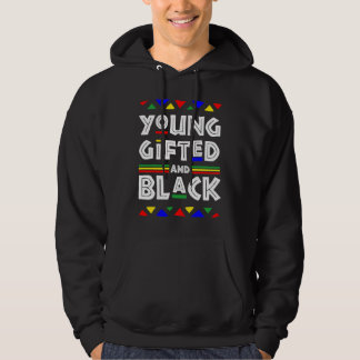 Young ed And Black African American Black History Hoodie