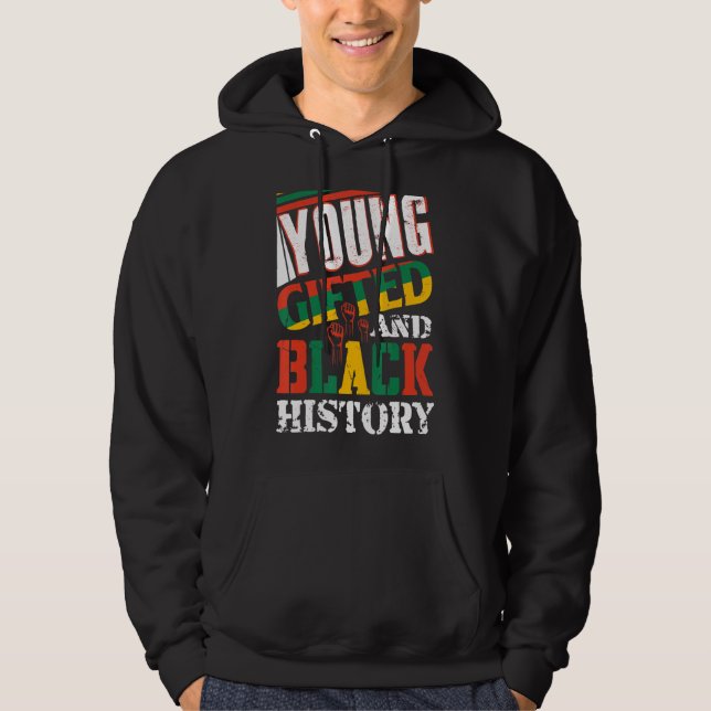 Young Ed and Black History Hoodie (Vorderseite)