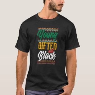 Young ed and Black Proud American Heritage T-Shirt