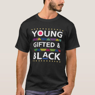 Young Ed Black4 Black Girl Magic und Black History T-Shirt