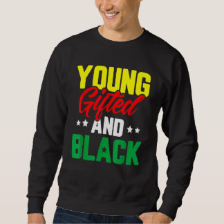 Young Ed Black African Pride Black History Sweatshirt