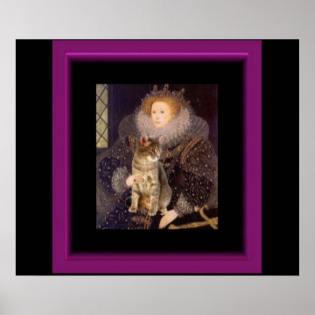 Young Elizabeth I. und Cat Poster (Vorne)