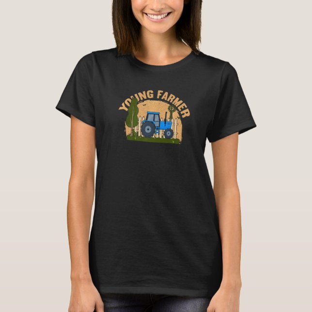 Young Farmer Local Farm   Young Farmer T-Shirt (Vorderseite)