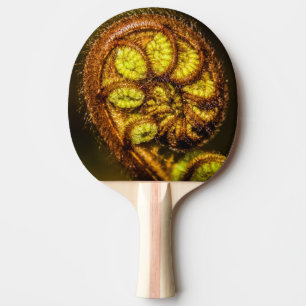 Young Fern Blätter Tischtennis Schläger