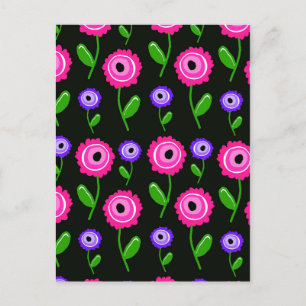 Young Florals Postkarte