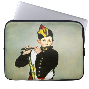Young Flutist oder der Fifer Edouard Manet Laptopschutzhülle