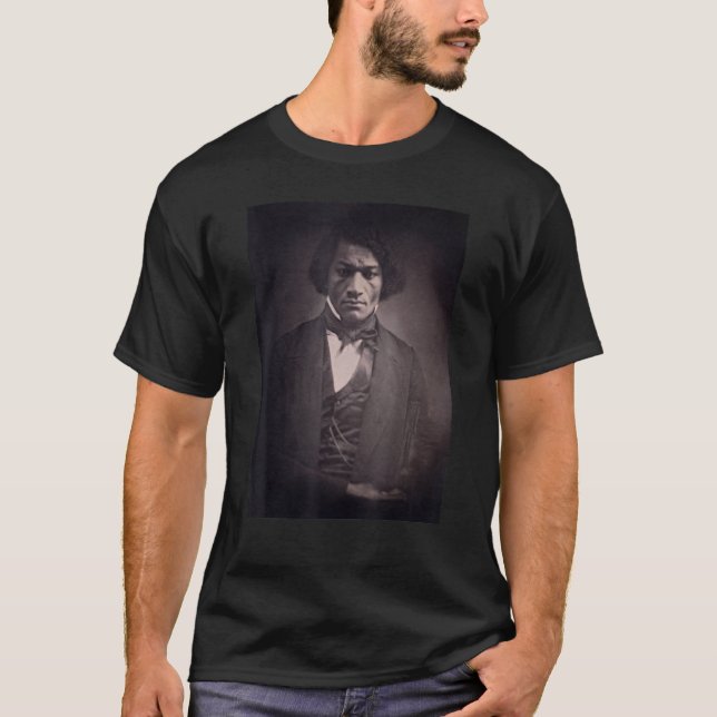 Young Frederick Douglass Black History Monte T-Shi T-Shirt (Vorderseite)