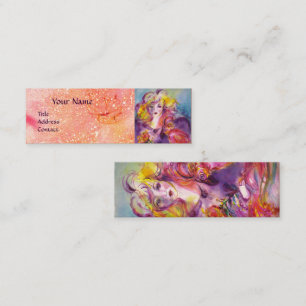 Young Girl, Beauty Hair Salon, Makeup Artist Mini Visitenkarte