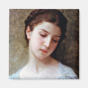 Young Girl, Bouguereau Magnet