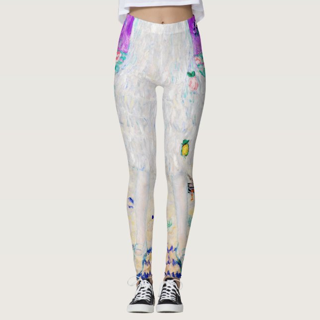 Young Girl, Gustav Klimt Leggings (Vorderseite)