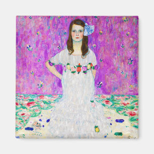 Young Girl, Gustav Klimt Magnet