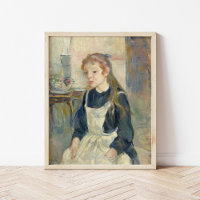 Young Girl mit Schürze | Berthe Morisot