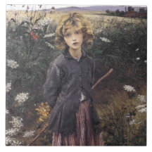 Young Girl Walking Under Blume (Bastien-Lepage)