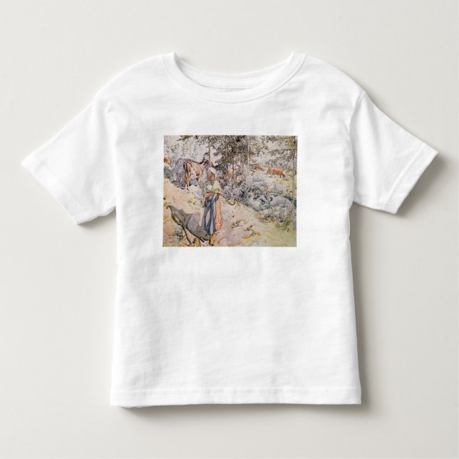 Young Girl Weaving, 1905 Kleinkind T-shirt (Vorderseite)