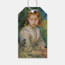 Young Girl With a Bird (von Berthe Morisot)