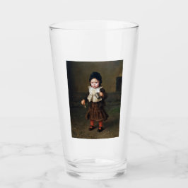 Young Girl with a Empty Cup (Ludwig Knaus) Glas