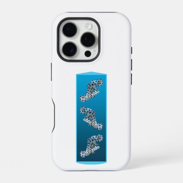 Young Grouper - Designgradientenblau | iPhone Hülle (Rückseite)