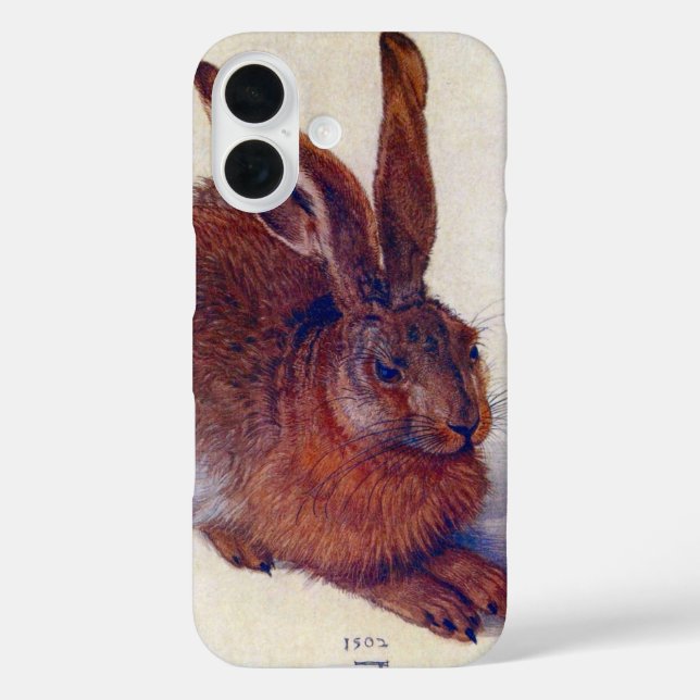 Young Hare by Albrecht Durer, Renaissance Fine Art Case-Mate iPhone Hülle (Rückseite)