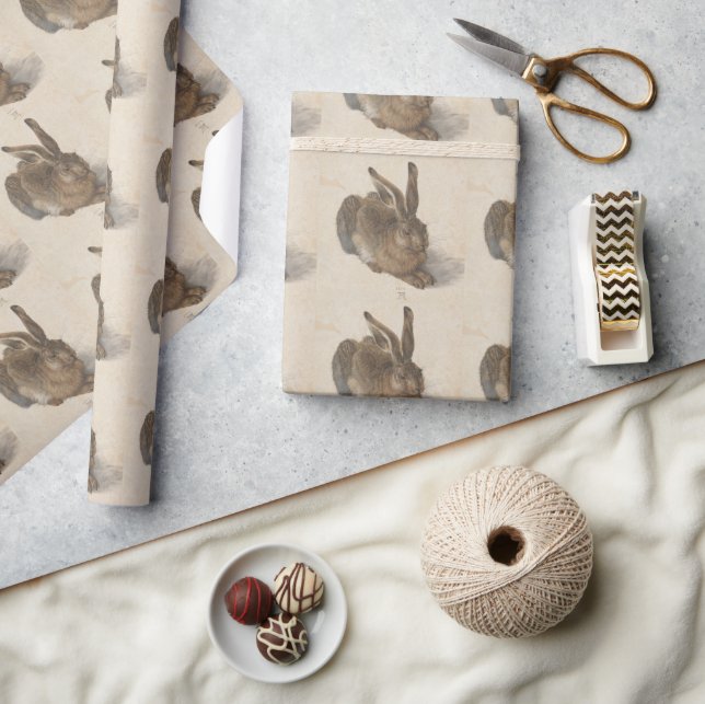 Young Hare by Albrecht Durer, Renaissance Fine Art Geschenkpapier (Kunsthandwerk)