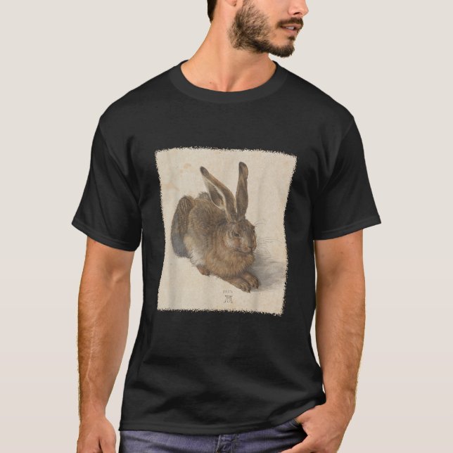 Young Hare Field Hare by Albrecht Durer Renaissanc T-Shirt (Vorderseite)