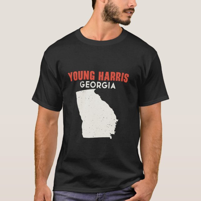 Young Harris Georgia USA Staat America Travel Geor T-Shirt (Vorderseite)