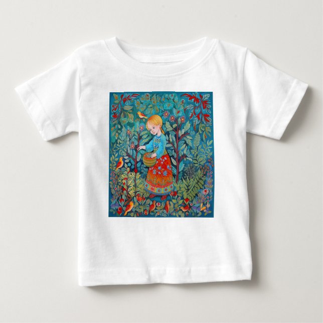 Young Healer Girl Baby T-shirt (Vorderseite)