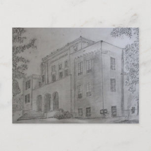 Young Landkreis Courthouse, Graham, Texas Postkarte