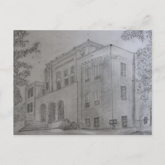 Young Landkreis Courthouse, Graham, Texas Postkarte