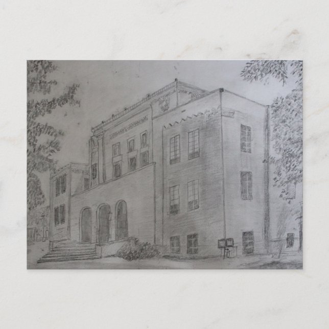 Young Landkreis Courthouse, Graham, Texas Postkarte (Vorderseite)