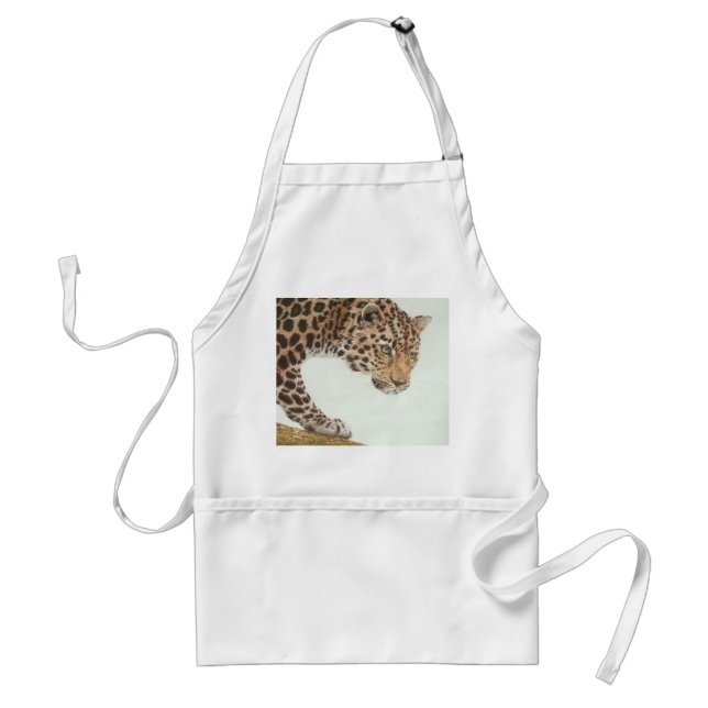 Young Leopard Painting Schürze (Vorne)