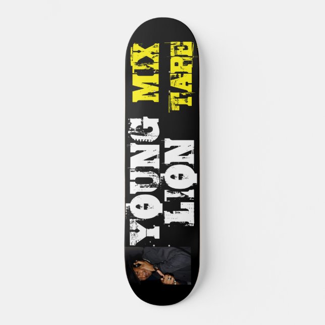 YOUNG LION MIX TAPE  Skateboard wird zu (Vorderseite)
