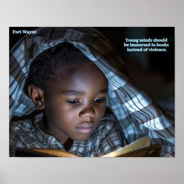 Young Minds Fort Wayne Poster (Customize It!) (Vorne)