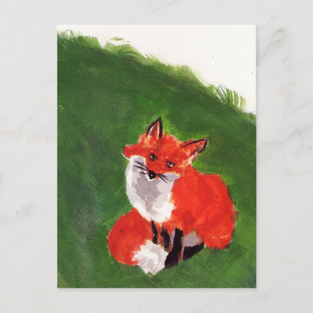 Young Mr. Fox Postkarte (Vorderseite)