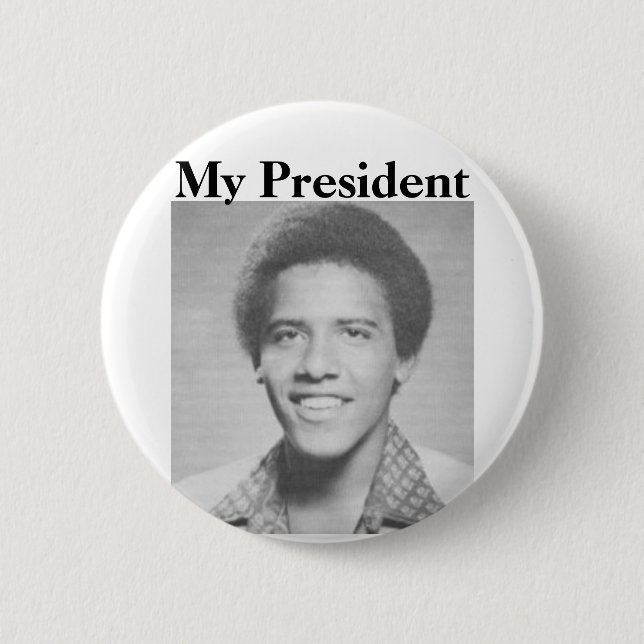 Young Obama Buttone Button (Vorderseite)