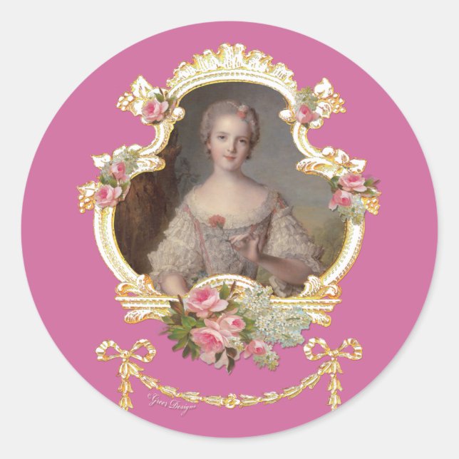 Young Princess Louise Marie of France Stickers (Vorderseite)