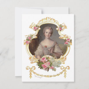 Young Queen Marie Antoinette Roses Cards