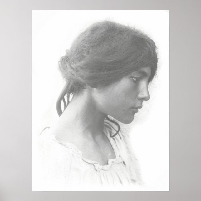 Young Sicily Woman Poster (Vorne)