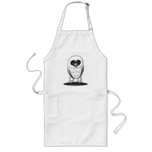 Young Spectacled Owl Apron Lange Schürze