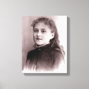 Young St. Therese of Lisieux, Leinwanddruck