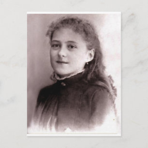 Young St. Therese of Lisieux, Postkarte