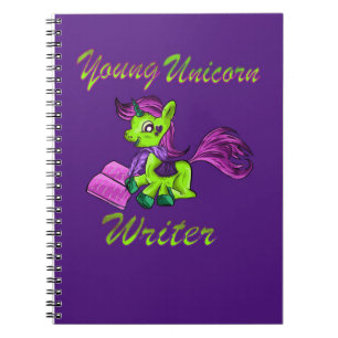 Young Unicorn Writer Notizblock