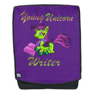 Young Unicorn Writer Rucksack
