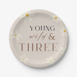 Young Wild & DREE Paper Plate Pappteller