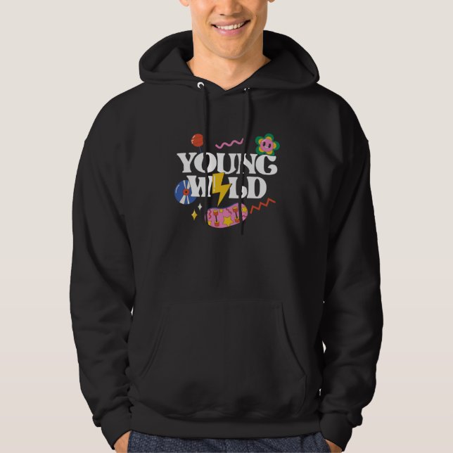 Young Wild Lollipop Skateboard Children Hoodie (Vorderseite)
