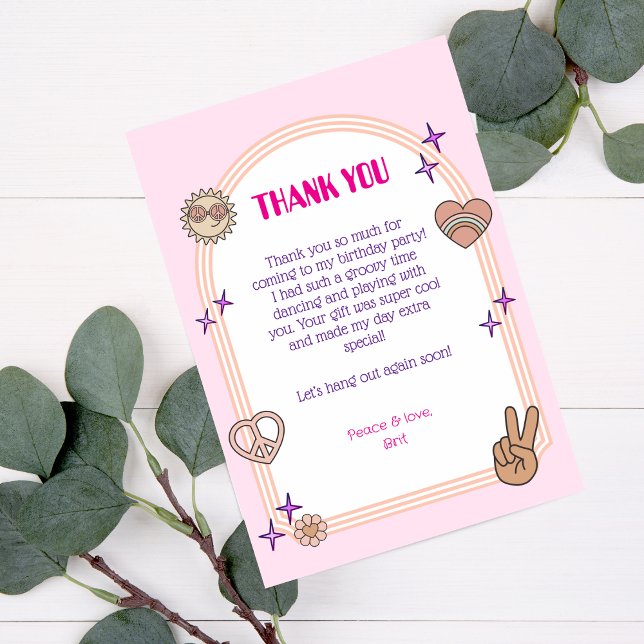 Young, Wild & Three Dankeschön Card Dankeskarte (Von Creator hochgeladen)