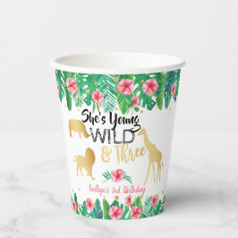 Young Wild & Three Girls Pappbecher